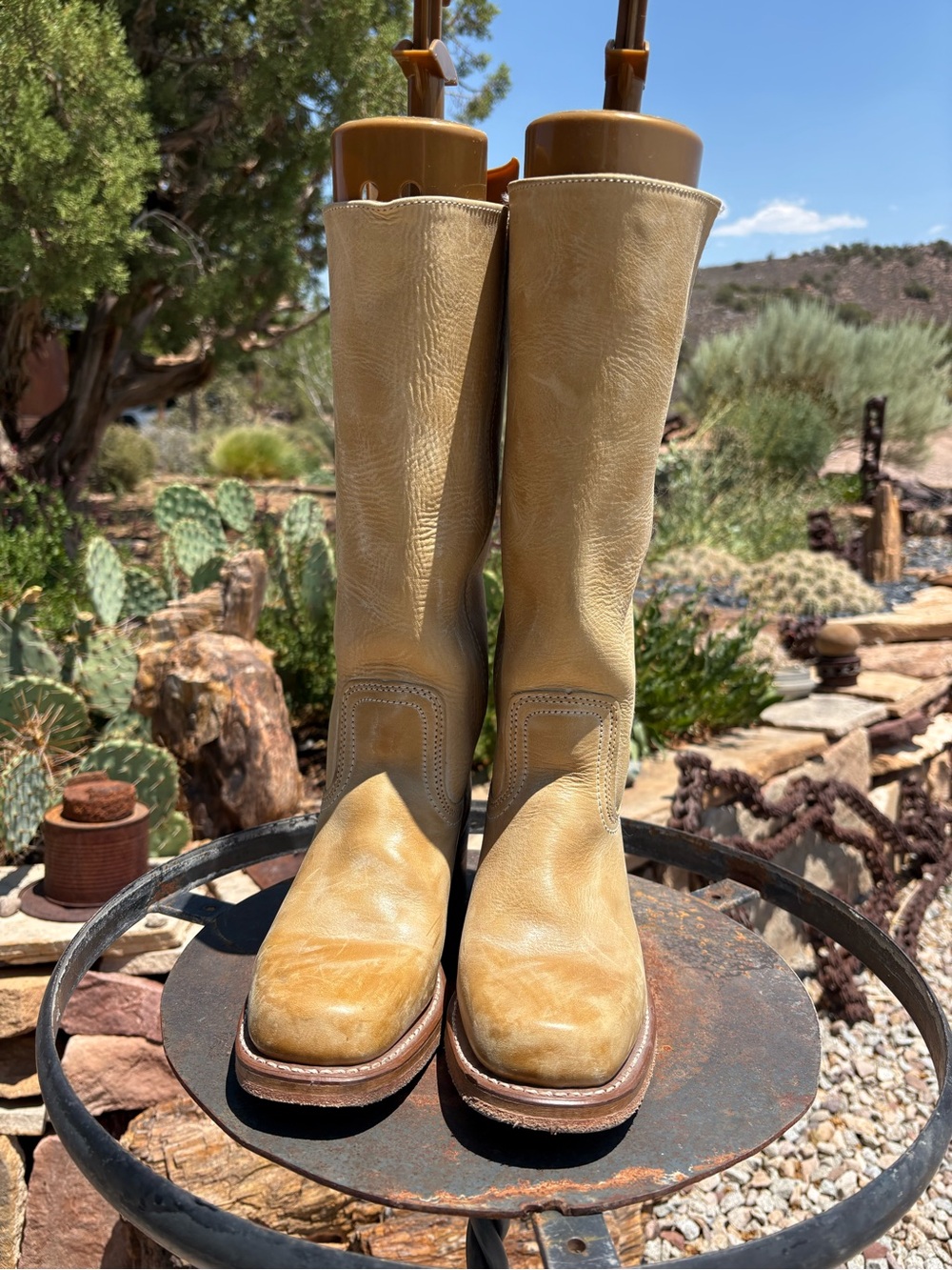 FRYE πΊπΈ Campus 14L Boots Size 7 - Picture 7 of 16